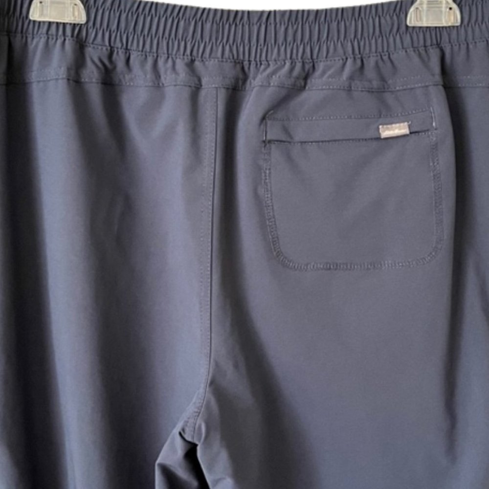Eddie Bauer Flannel-Lined Joggers  - Navy - 12 - Picture 6 of 9